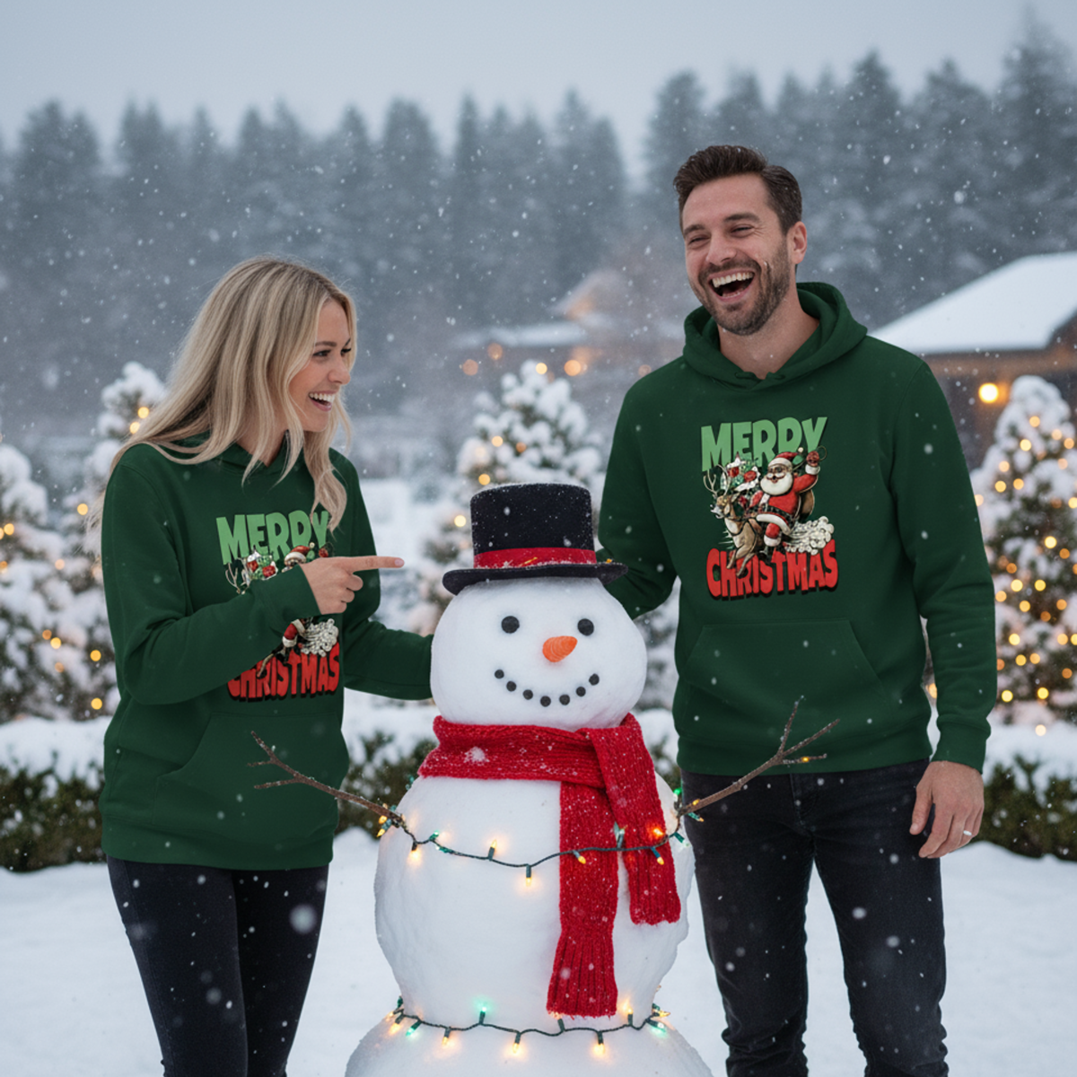 Merry Christmas Santa Hoodie